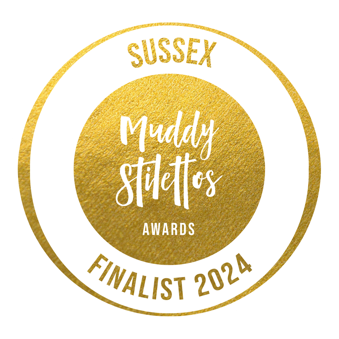 Finalist in the Sussex 2024 Muddy Stilettos Awards