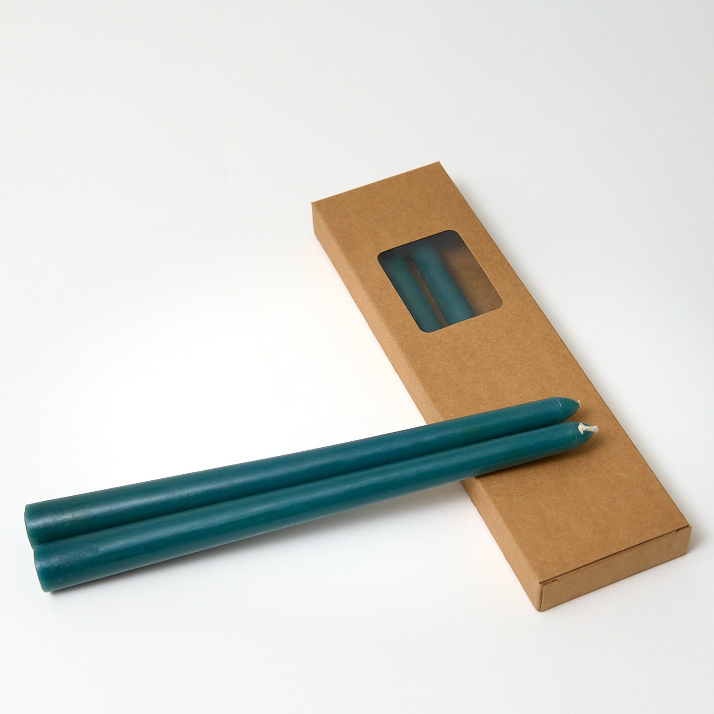 Green Taper Candles