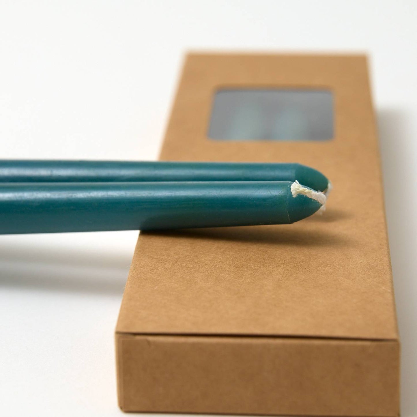 Green Taper Candles